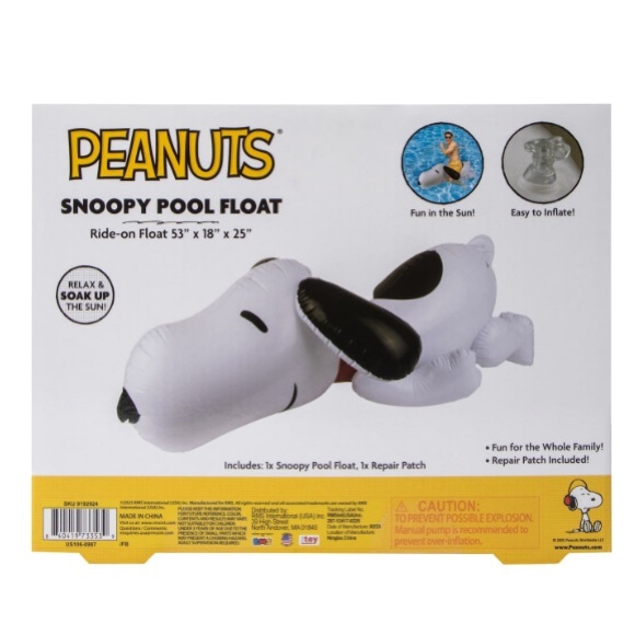 Peanuts Snoopy Pool Float Set - Picture 3 of 4